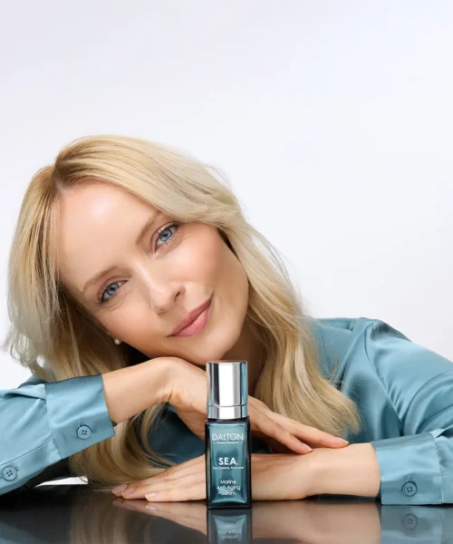 Cremă premium anti-aging cu celule stem marine Dalton S.E.A. 50 ml, prezentare