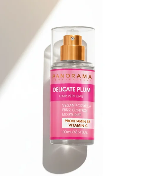 Parfum pentru par Delicate Plum Panorama Professional, 100ml, prezentare