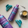 Sampon mov profesional pentru par blond si gri Panorama Purple Shampoo, 400ml