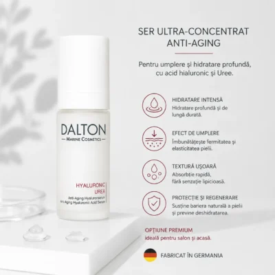 produs ser anti-aging cu acid hialuronic și uree cosmetice marine dalton hyaluronic urea