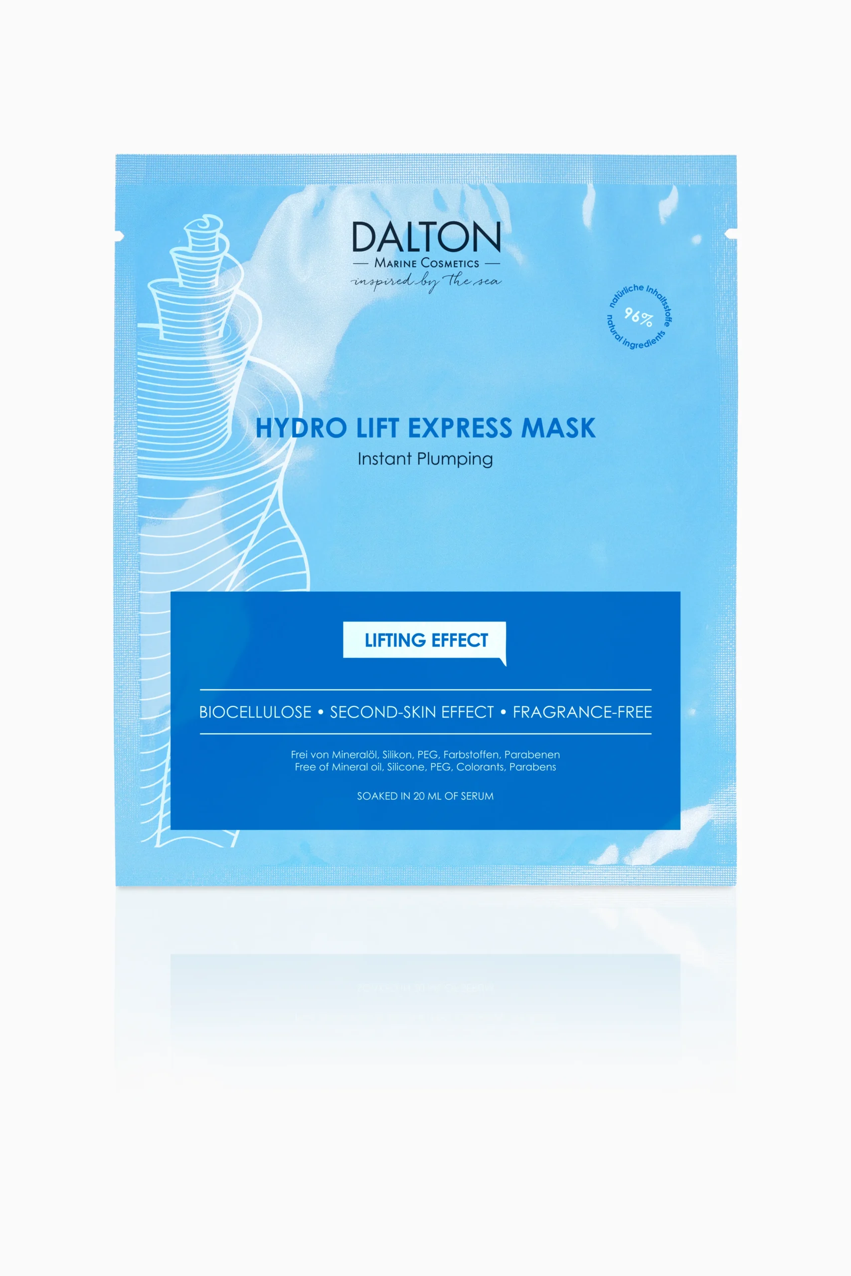 Mască servetel antirid express hydro lift Dalton Cosmetics