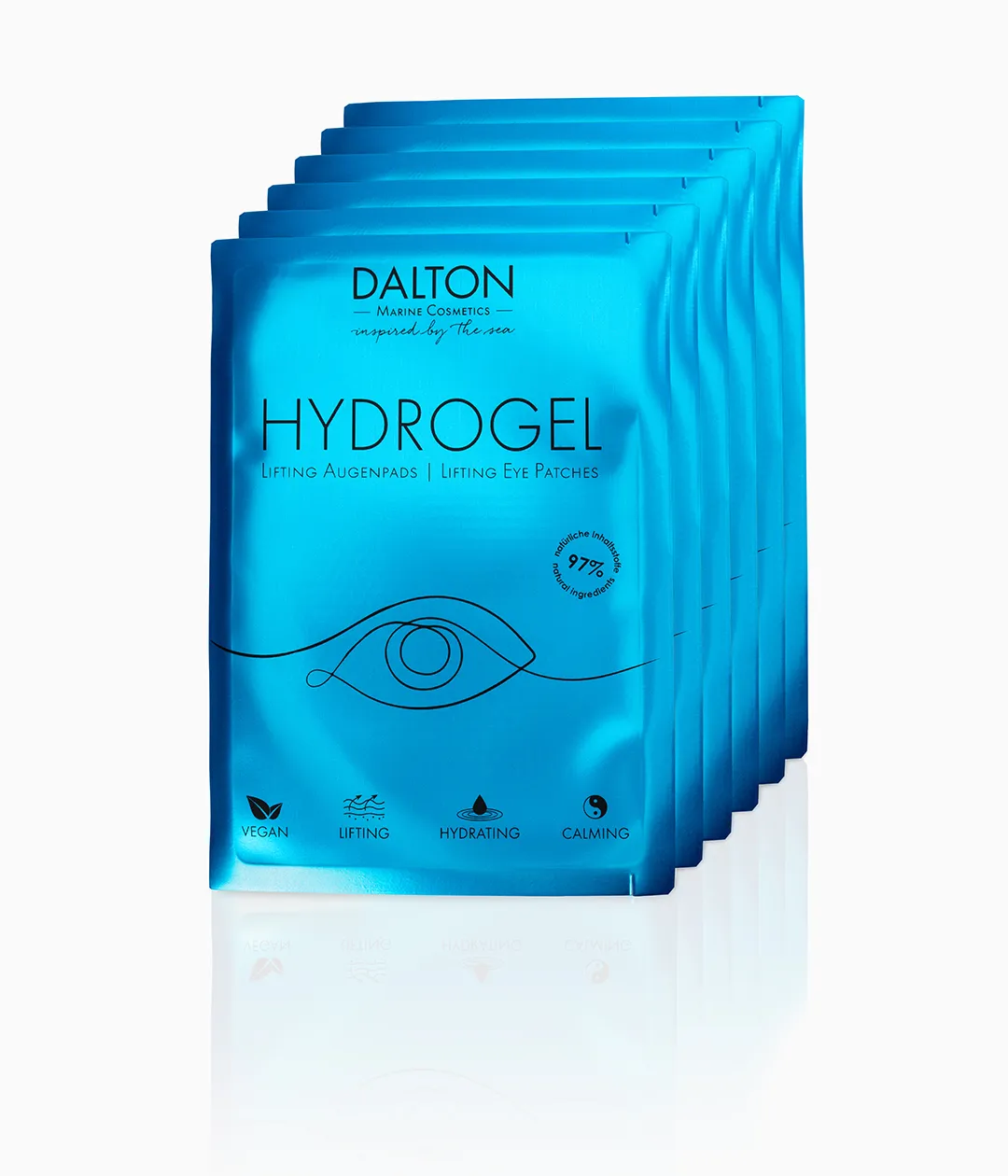Plasturi cu hidrogel pentru liftingul ochilor Dalton Cosmetics, pachet