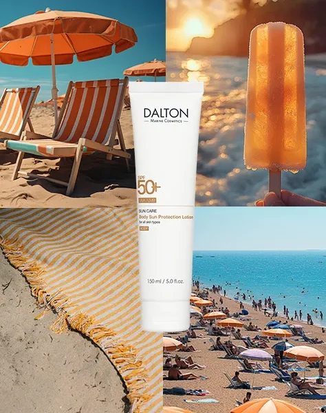 Loțiune de protecție solară pentru corp spf 50+ Dalton Sun Care, 150 ml cosmetice marine