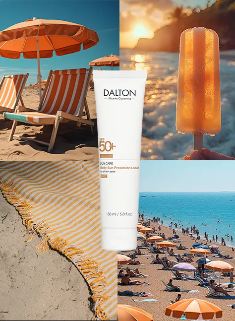Loțiune de protecție solară pentru corp spf 50+ Dalton Sun Care, 150 ml cosmetice marine