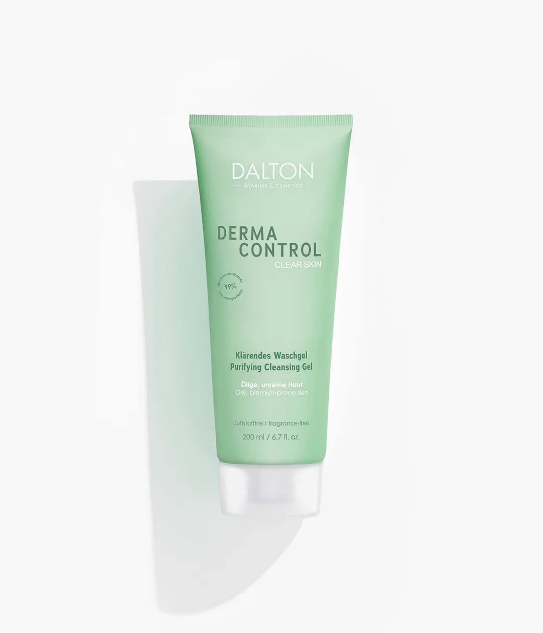 Gel de curățare purificator pentru piele grasă și acneică cosmetice marine Dalton cosmetics Derma Control, 200ml