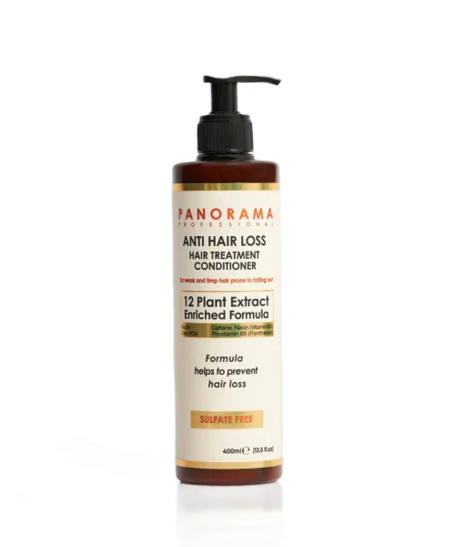Balsam profesional anticădere - Panorama Professional Anti Hair Loss 12 extracte din plante, 400 ml