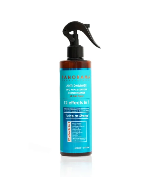 Balsam bifazic fara clatire cu protectie termica Panorama Professional, 400ml