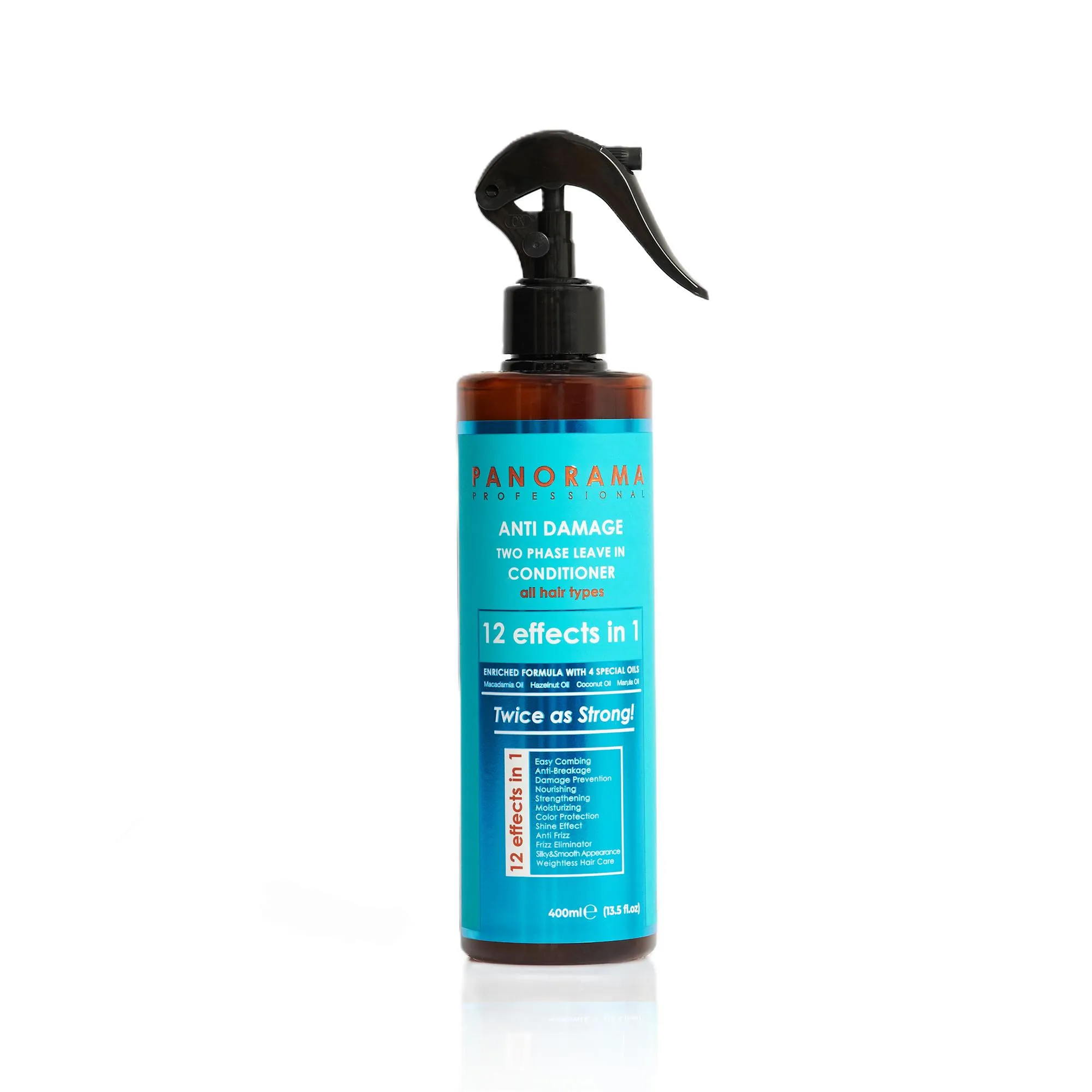 Balsam bifazic fara clatire cu protectie termica Panorama Professional, 400ml