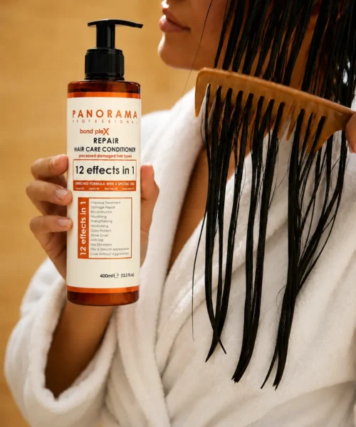 Balsam profesional pentru par deteriorat Panorama Professional Anti Damage, 400ml, model
