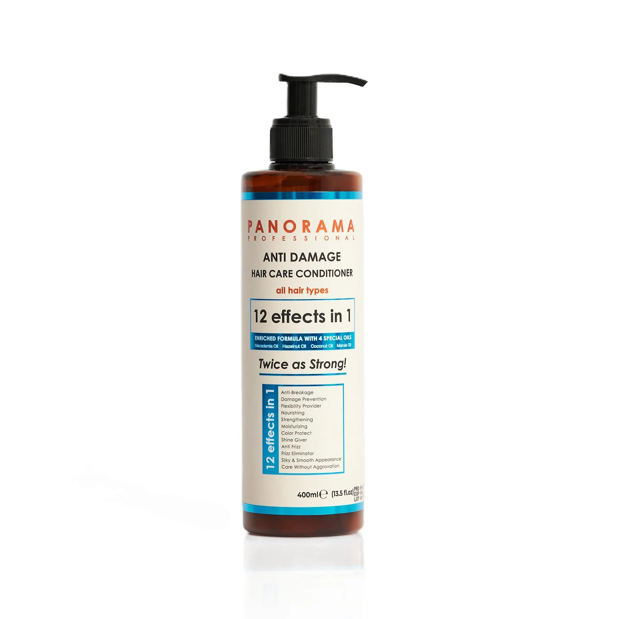Balsam profesional pentru par deteriorat Panorama Professional Anti Damage, 400ml