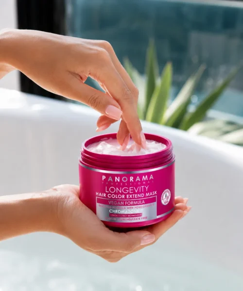 Masca profesionala pentru par vopsit Panorama Professional Color Longevity Hair Mask, 250ml, textura