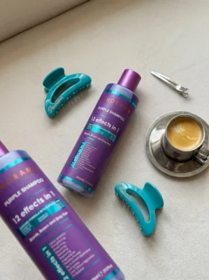 Șampon Mov Profesional pentru Păr Blond și Gri – Panorama Purple Shampoo 400 ml