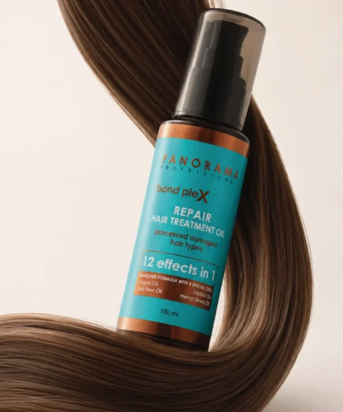 Ulei profesional pentru par deteriorat Panorama Professional Anti Damage Hair Oil, 100ml, prezentare