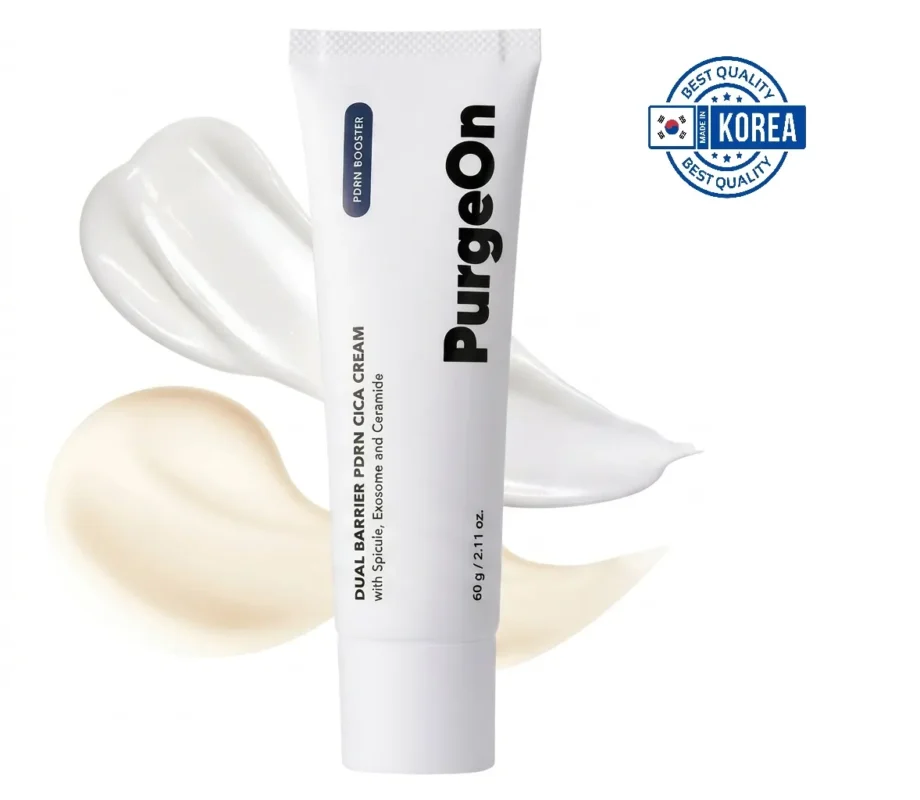 Crema coreeana pentru regenerare piele Purgeon Dual Barrier PDRN Cica, 60g