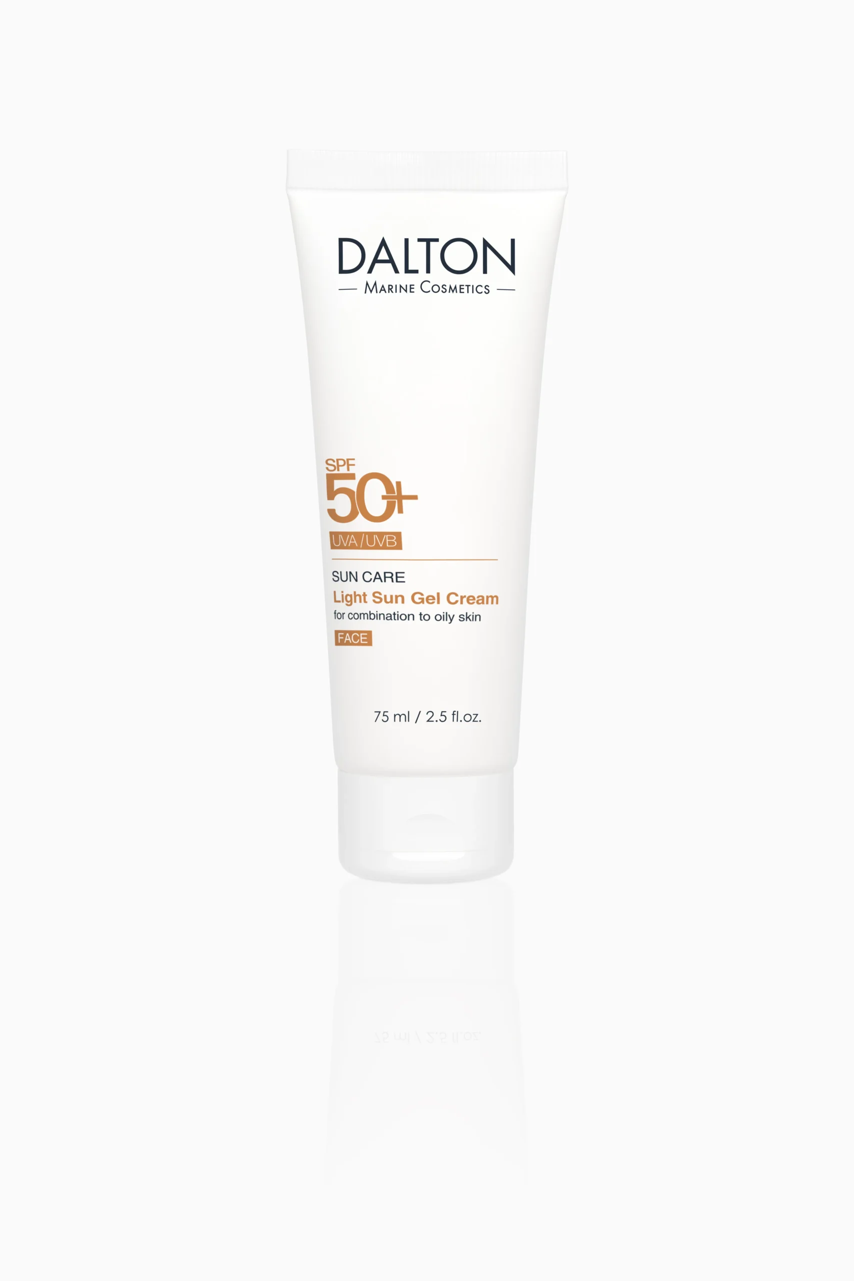 Crema gel de protecție solară pentru fată SPF 50 Dalton Cosmetics Sun Care, 75ml cosmetice marine