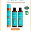 Set 2 sampoane + fixativ hold 5 GRATUIT - Panorama Professional Bond Plex pentru par deteriorat si procesat, cu Ulei de Argan, Jojoba, Arbore de Ceai si Canepa, 12 in 1