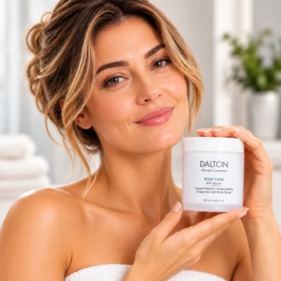 : produs exfoliant de corp cu ghimbir si sare marina spa deluxe dalton body care