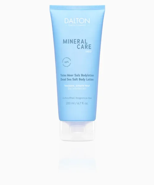 produs lotiune de corp cu sare de la marea moarta dalton mineral care med