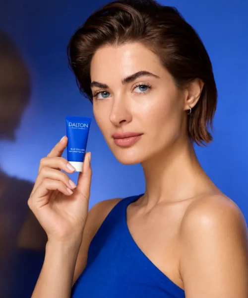 produs ser de noapte cu colagen vegan blue collagen dalton marine booster travel size