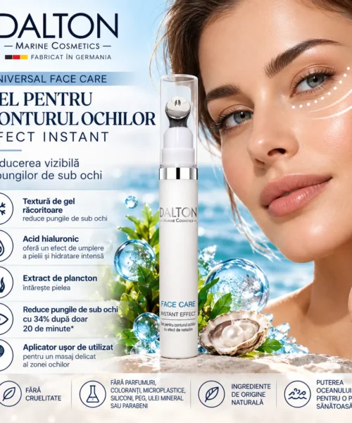 produs gel de netezire pentru ochi instant effect dalton universal face care